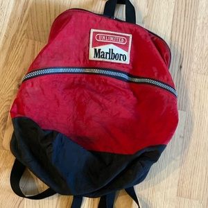 VINTAGE Marlboro backpack 90’s